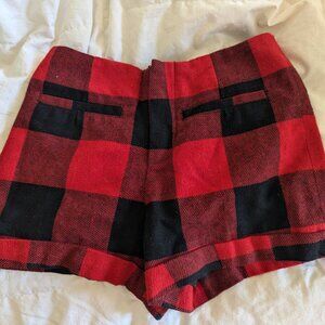 Soft Plaid Shorts